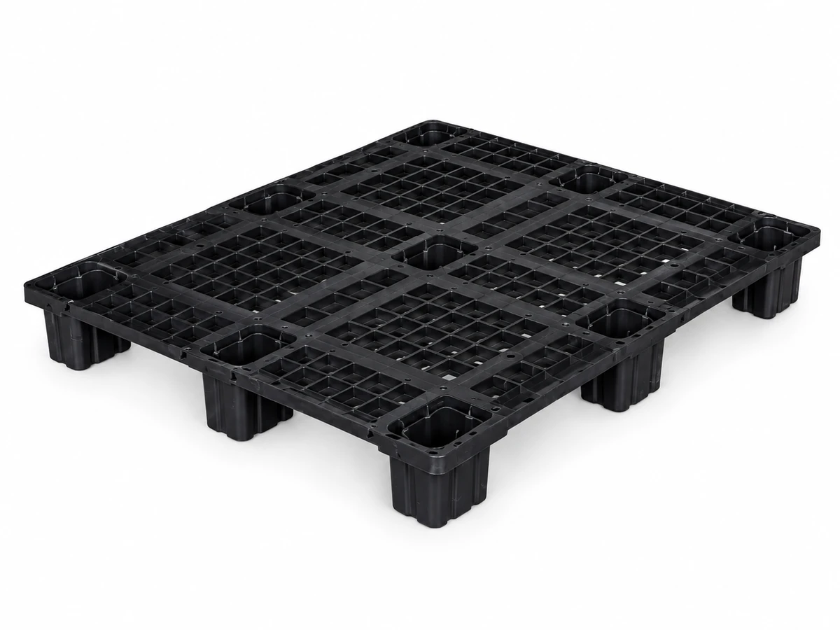 Pallets plásticos: piso, movimiento o rack.